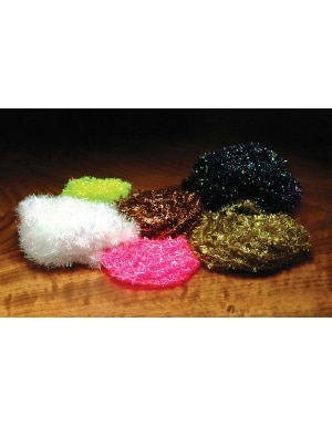 Hareline Dubbin Cactus Chenille in Pearl